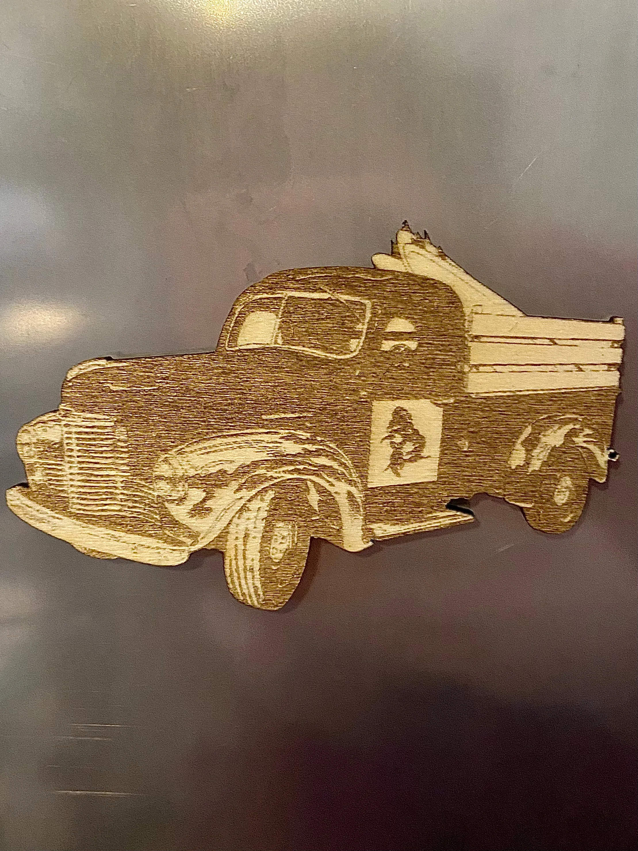 Parker House Wooden Magnet