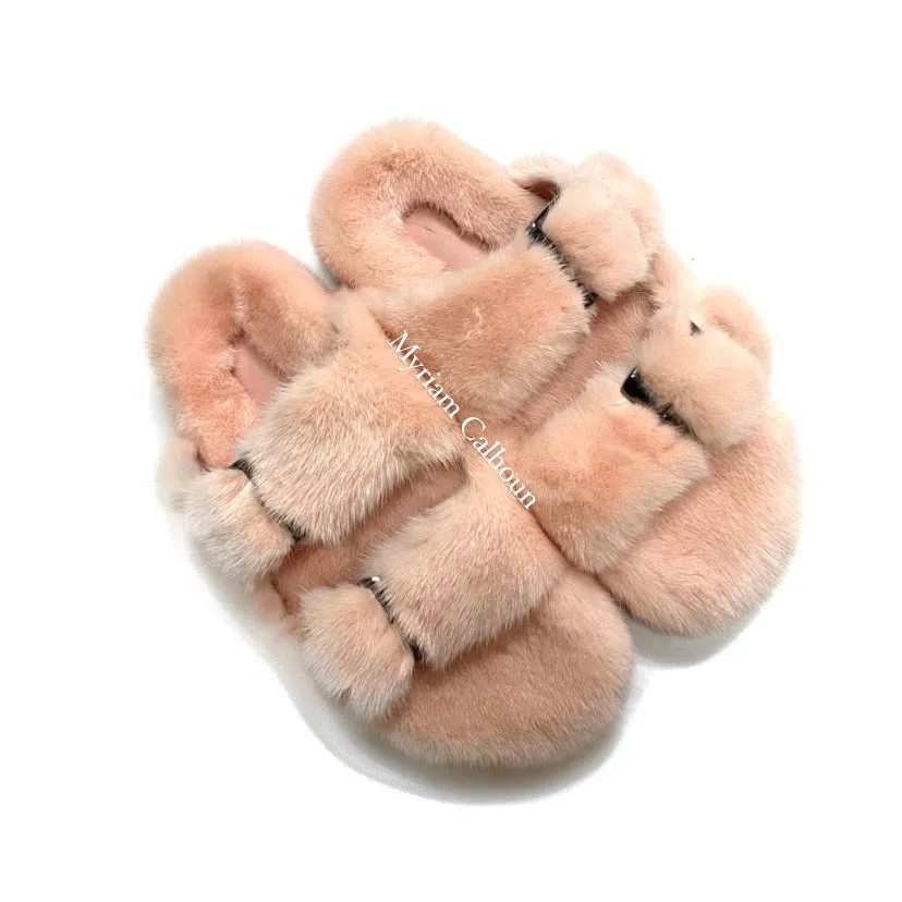 Peach Arizona Slippers