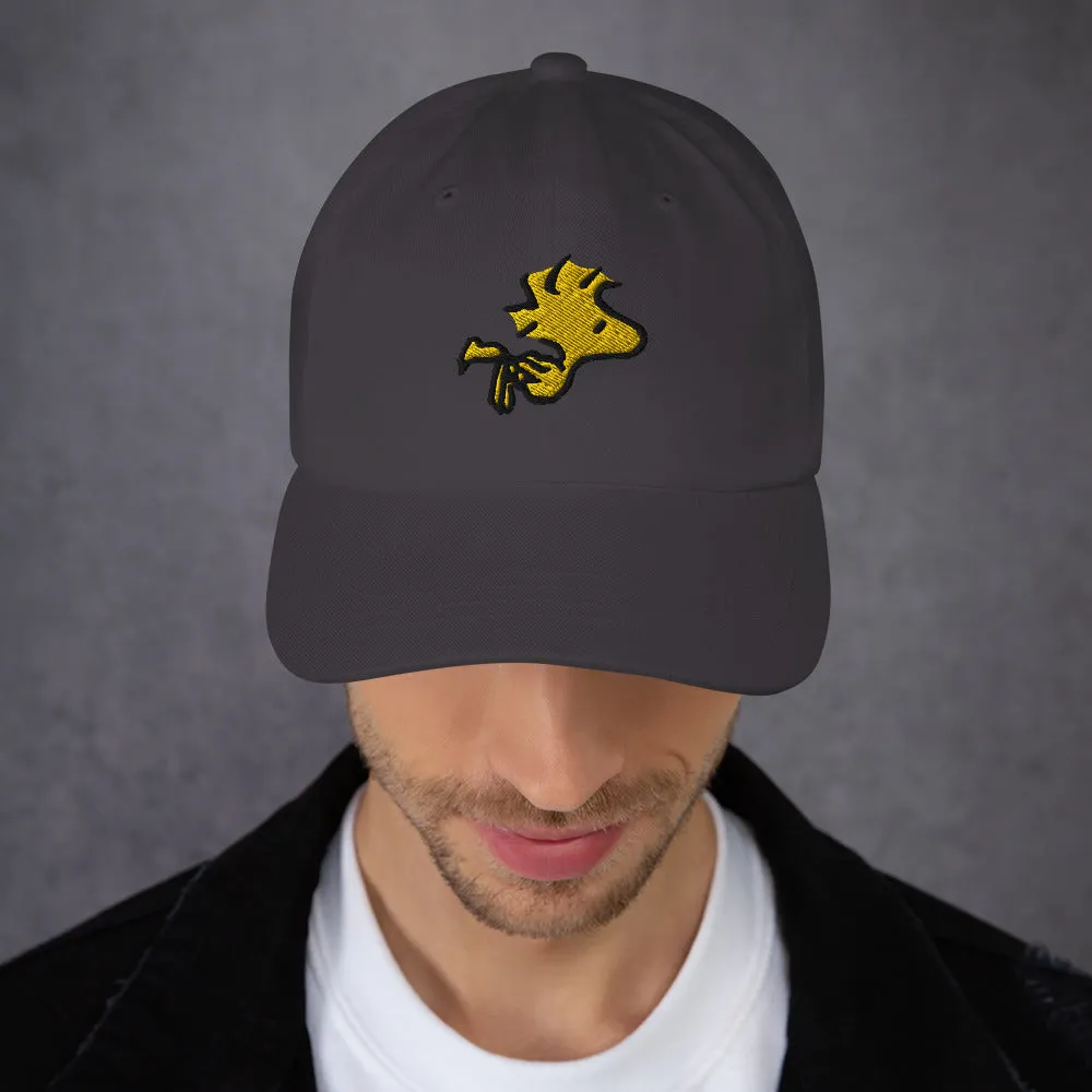 Peanuts Flying Woodstock Embroidered Dad Hat