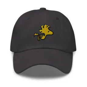 Peanuts Flying Woodstock Embroidered Dad Hat