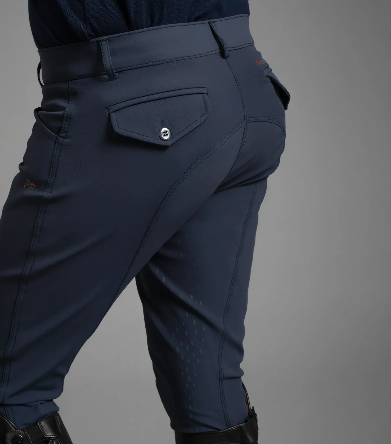 PEI Emilio Men's Gel Knee Breeches - Navy