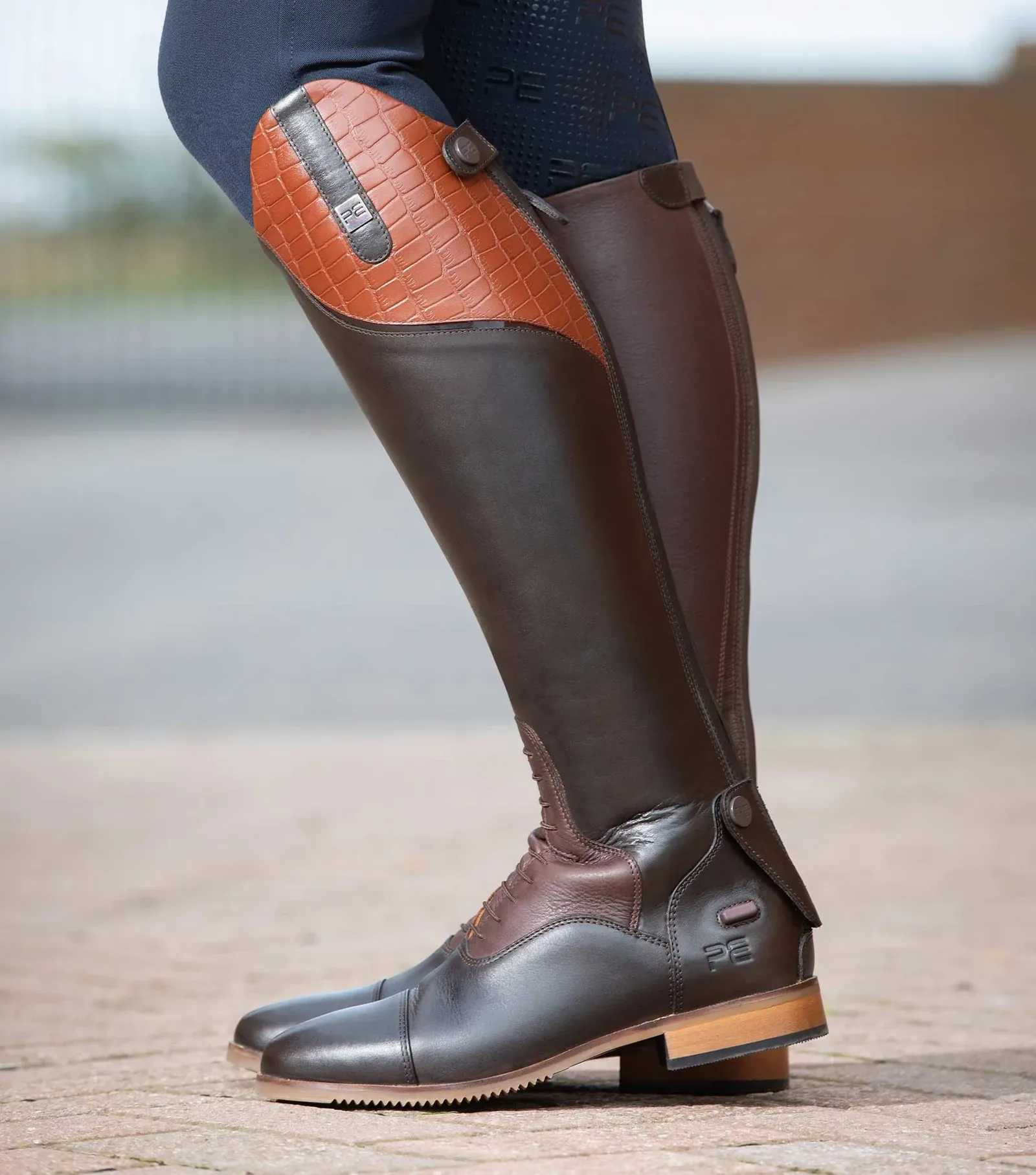 PEI Passaggio Ladies Field Tall Riding Boots - Brown