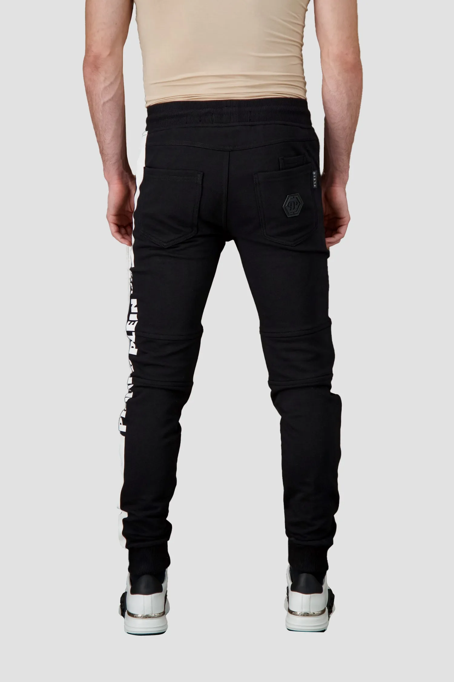 Philipp Plein Black Denim Slim Shady Chill Fit PP 1978 Jeans