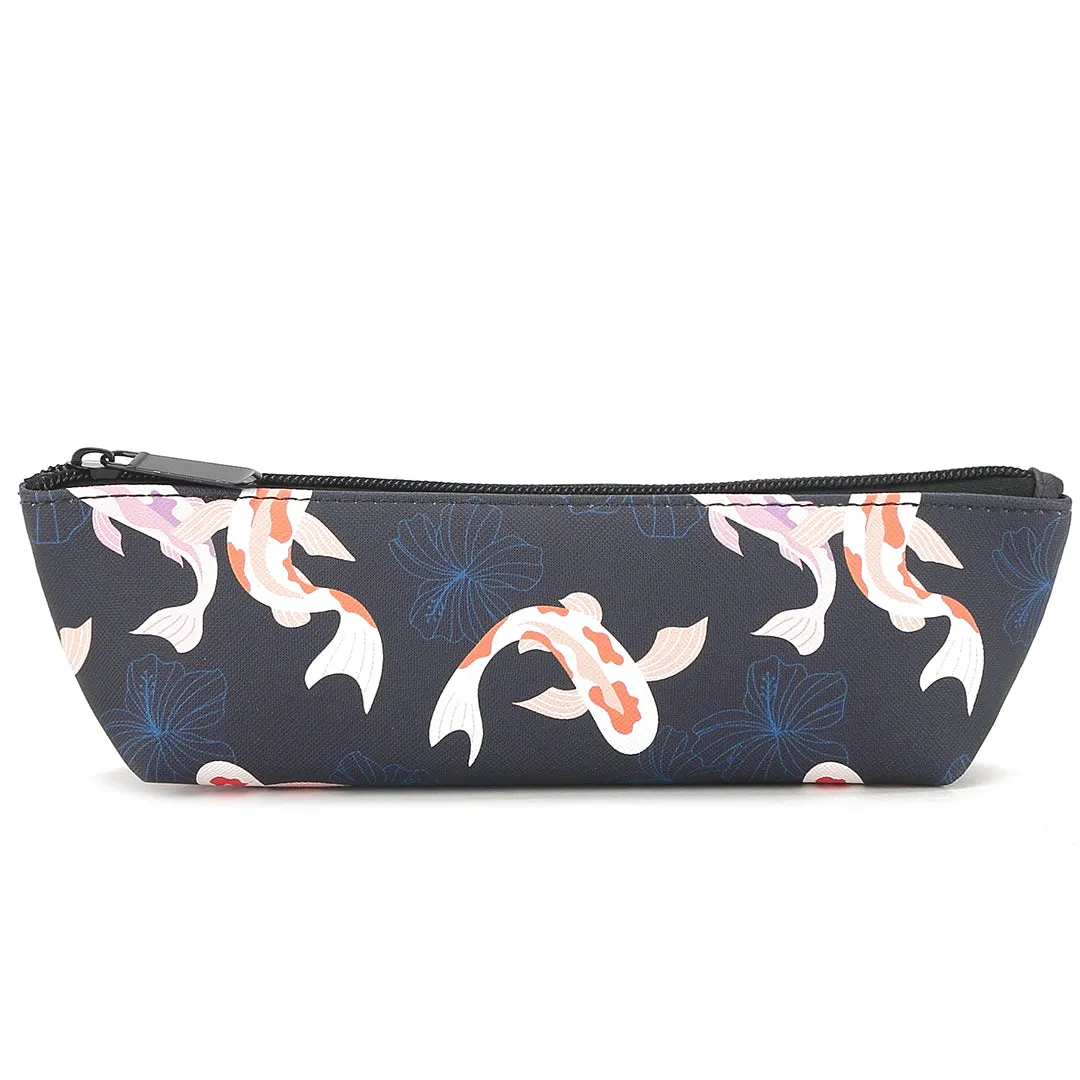 Pouch Pencil Koi Navy