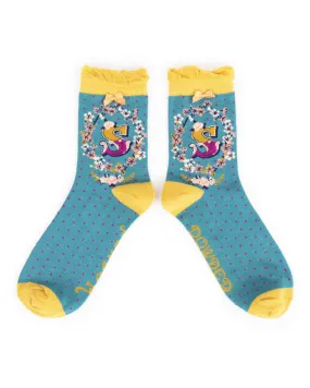 Powder - Alphabet socks S