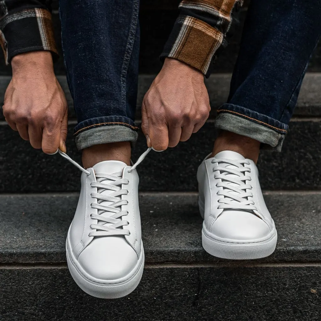 Premier Low Top | White (Blind Eyelets)