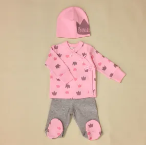 Princess Layette Set Long Sleeve