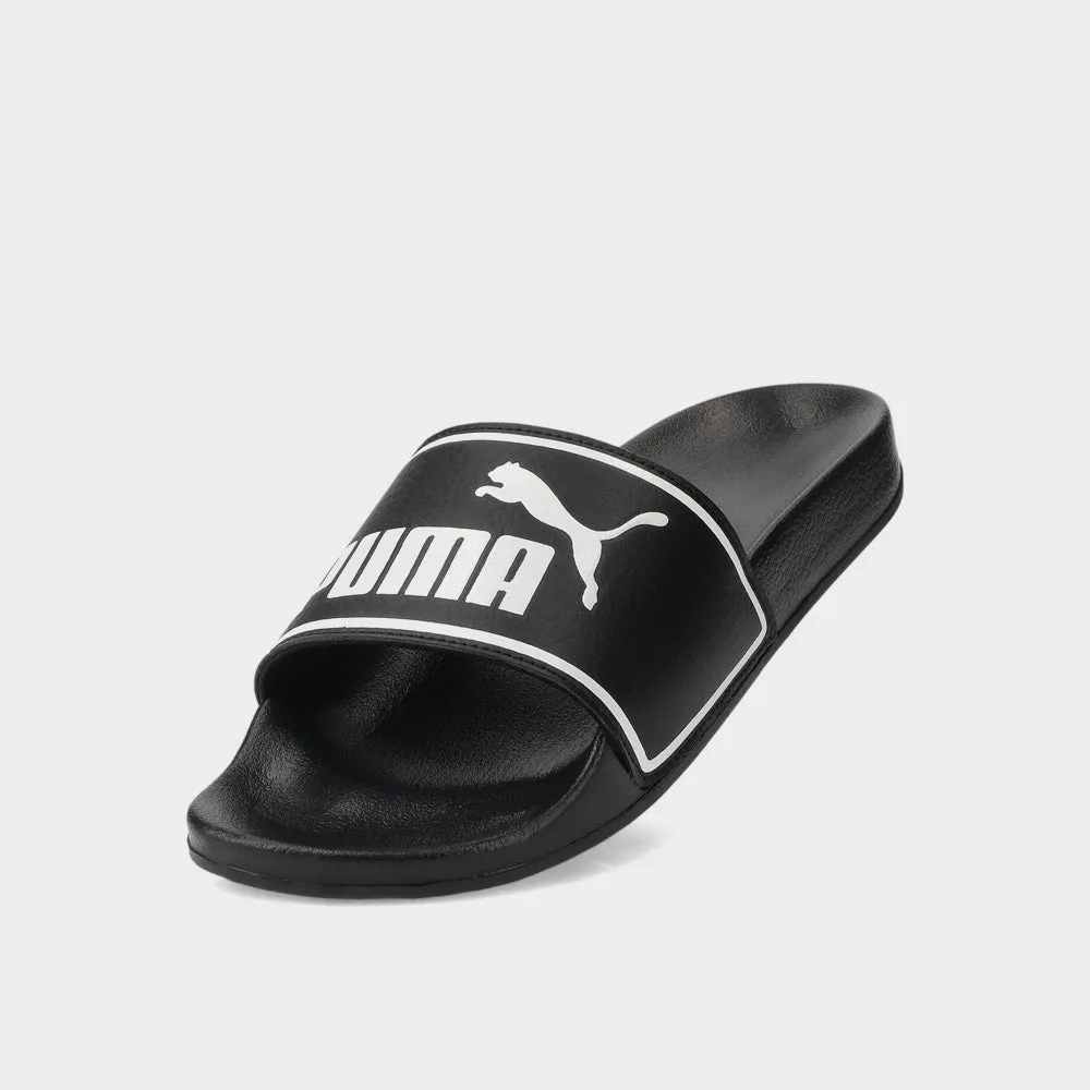 Puma Mens Poolcat Slide Black/White _ 180915 _ Black