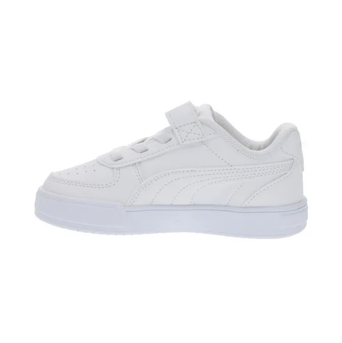 Puma Scarpa boys' sneakers with elastic and velcro Caven 2.0 393839 02 white