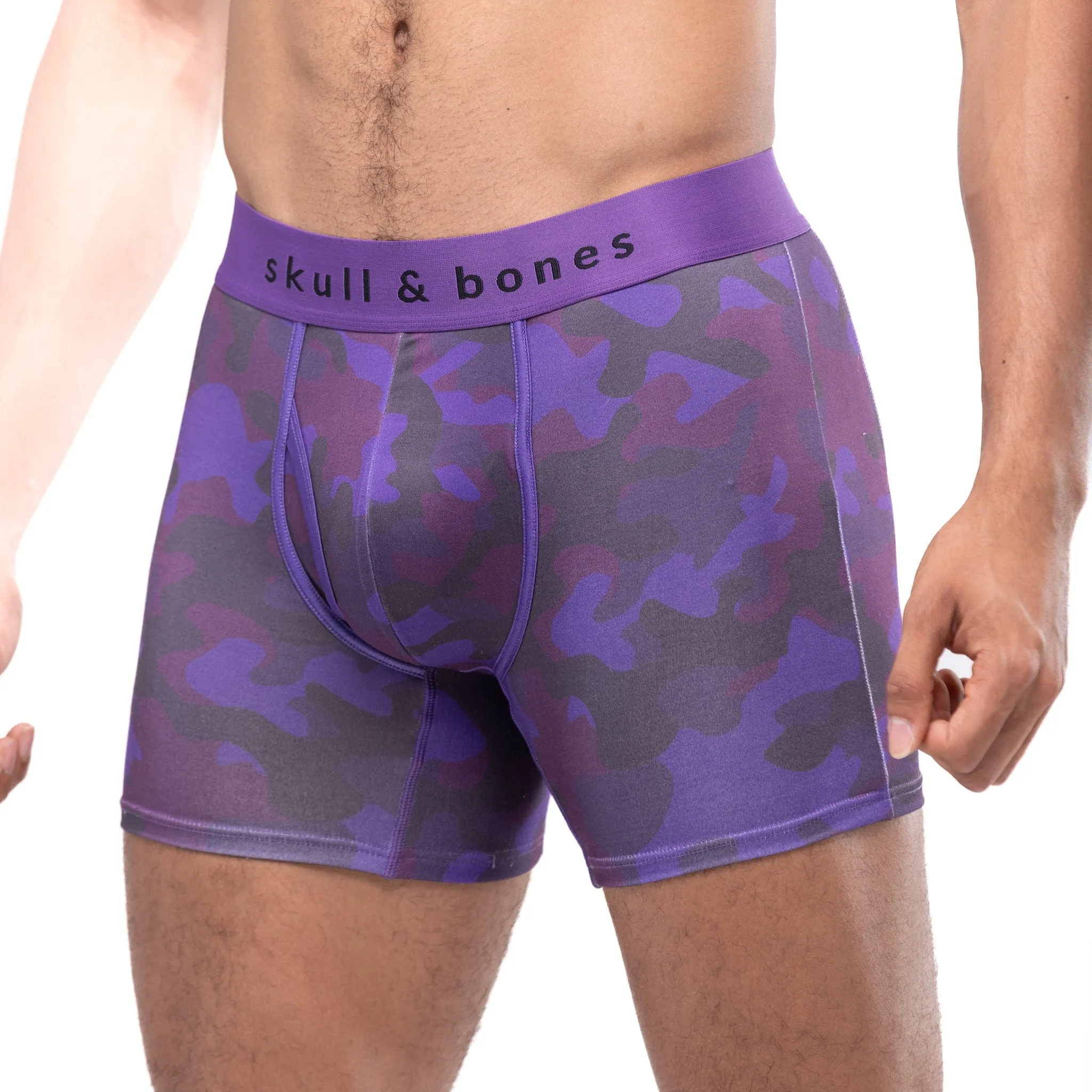 Purple Camo Boxer Brief