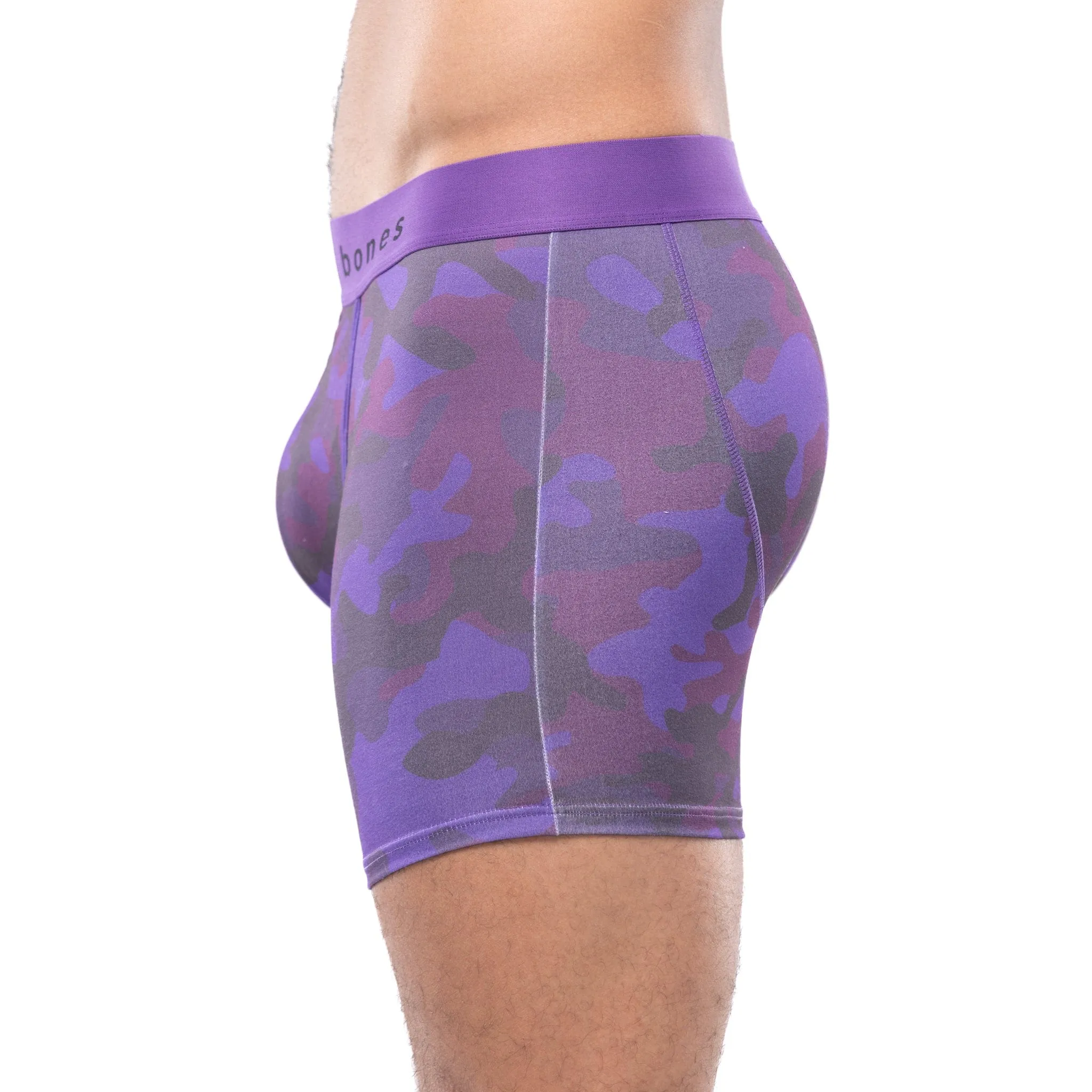 Purple Camo Boxer Brief