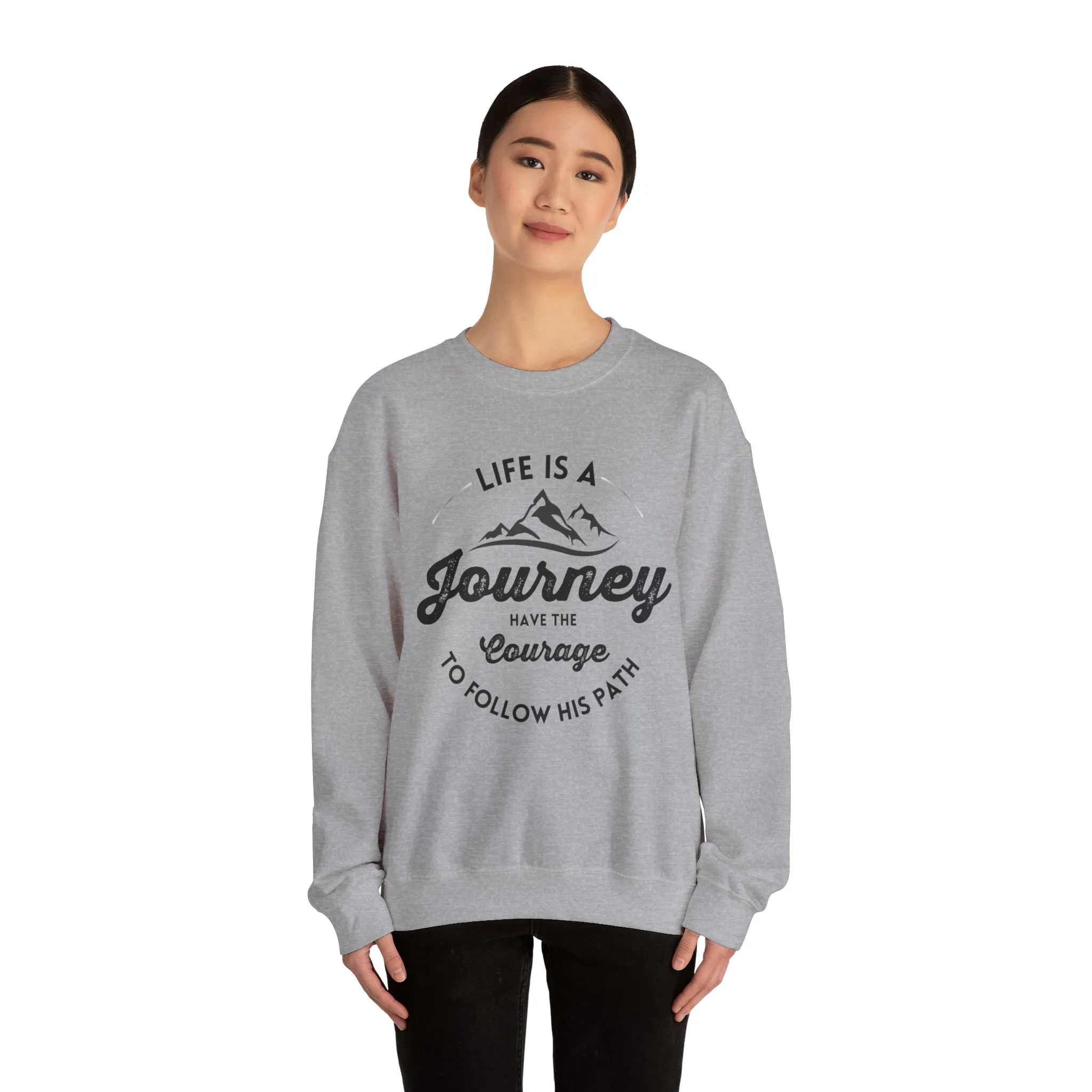 "Journey" Unisex Heavy Blend™ Crewneck Sweatshirt