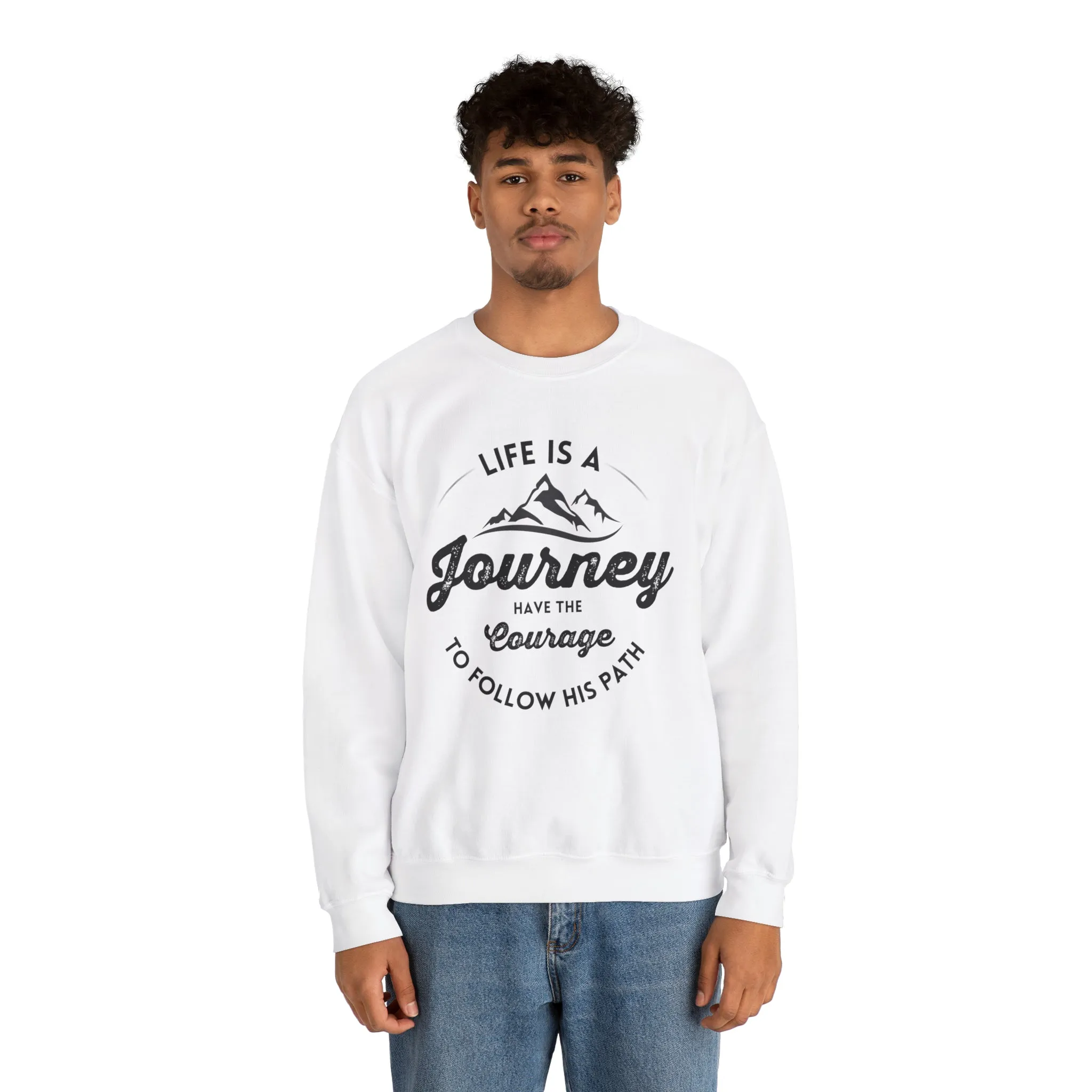 "Journey" Unisex Heavy Blend™ Crewneck Sweatshirt