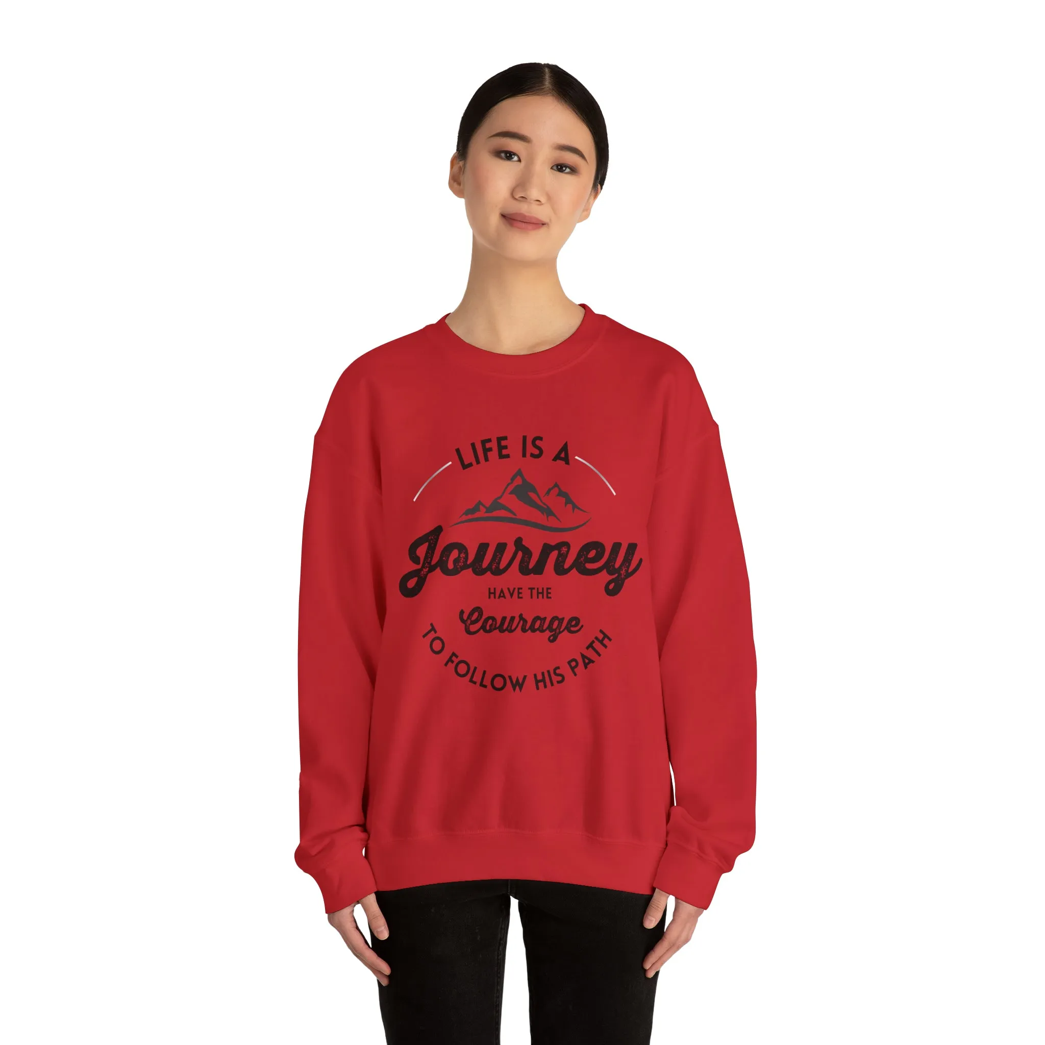 "Journey" Unisex Heavy Blend™ Crewneck Sweatshirt