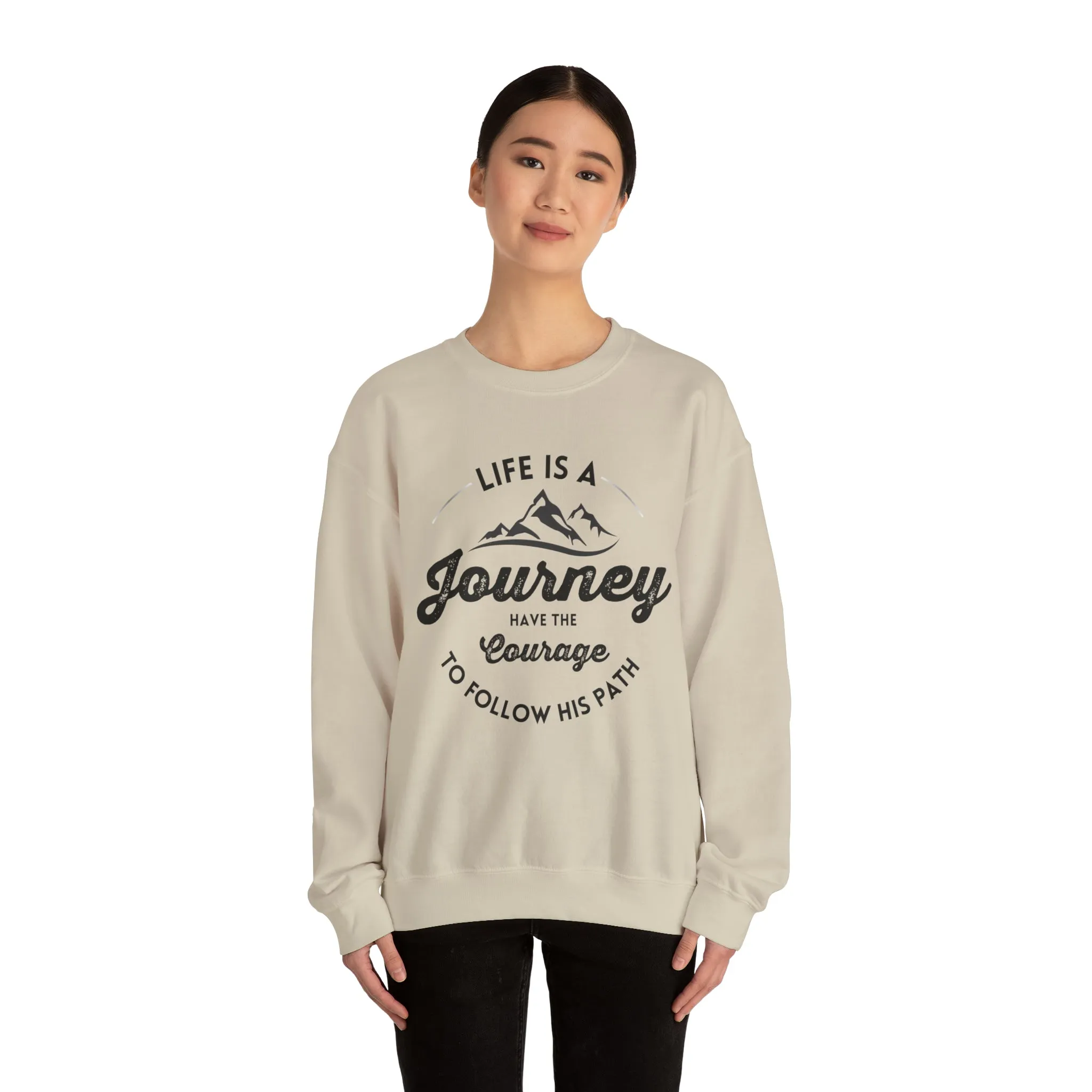 "Journey" Unisex Heavy Blend™ Crewneck Sweatshirt