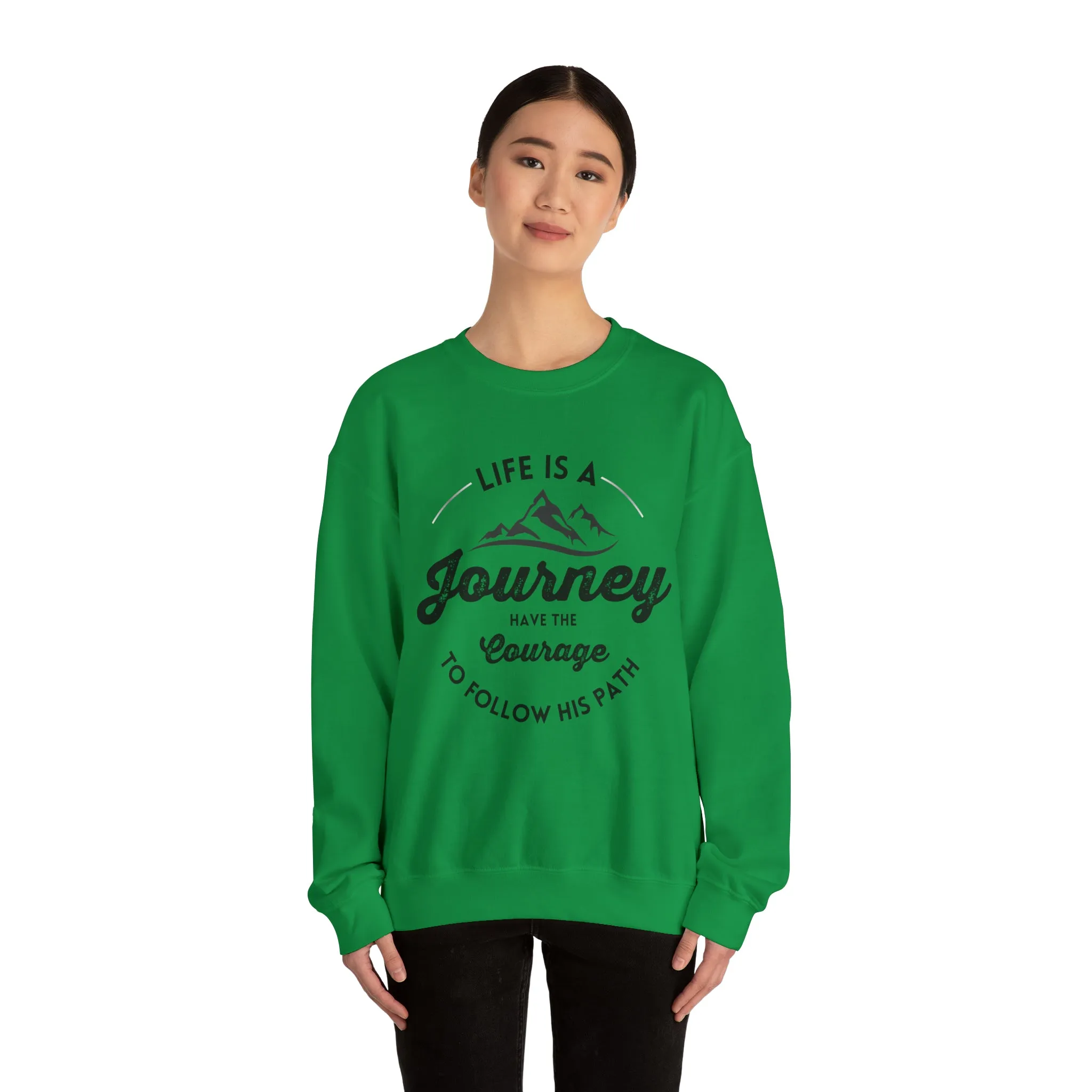 "Journey" Unisex Heavy Blend™ Crewneck Sweatshirt