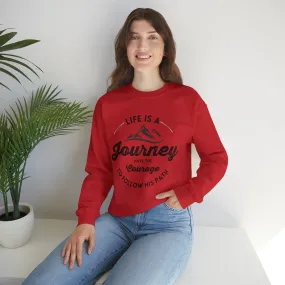 "Journey" Unisex Heavy Blend™ Crewneck Sweatshirt