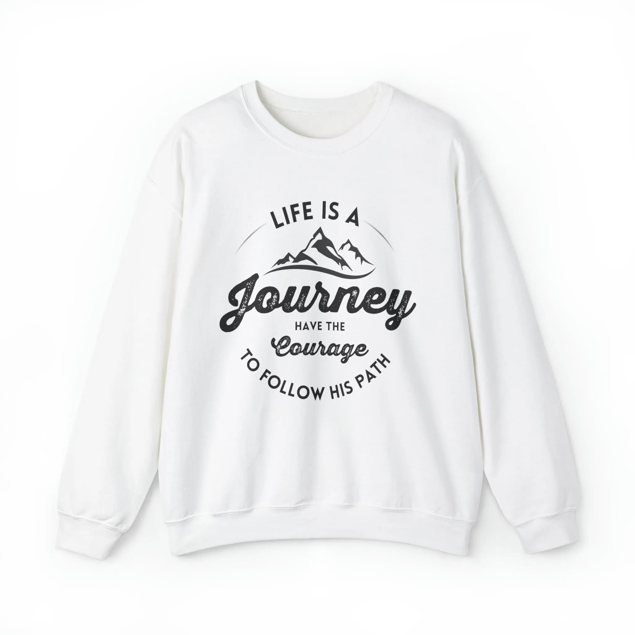 "Journey" Unisex Heavy Blend™ Crewneck Sweatshirt