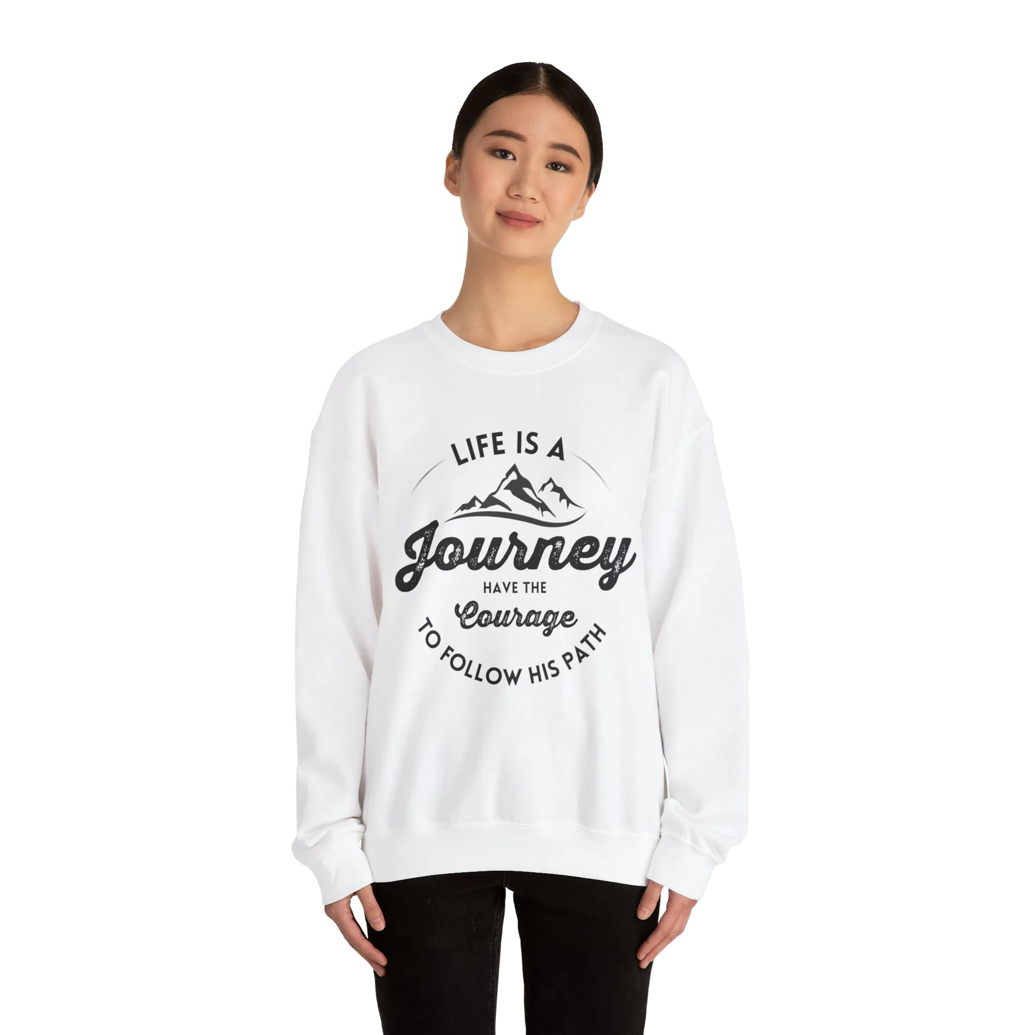 "Journey" Unisex Heavy Blend™ Crewneck Sweatshirt