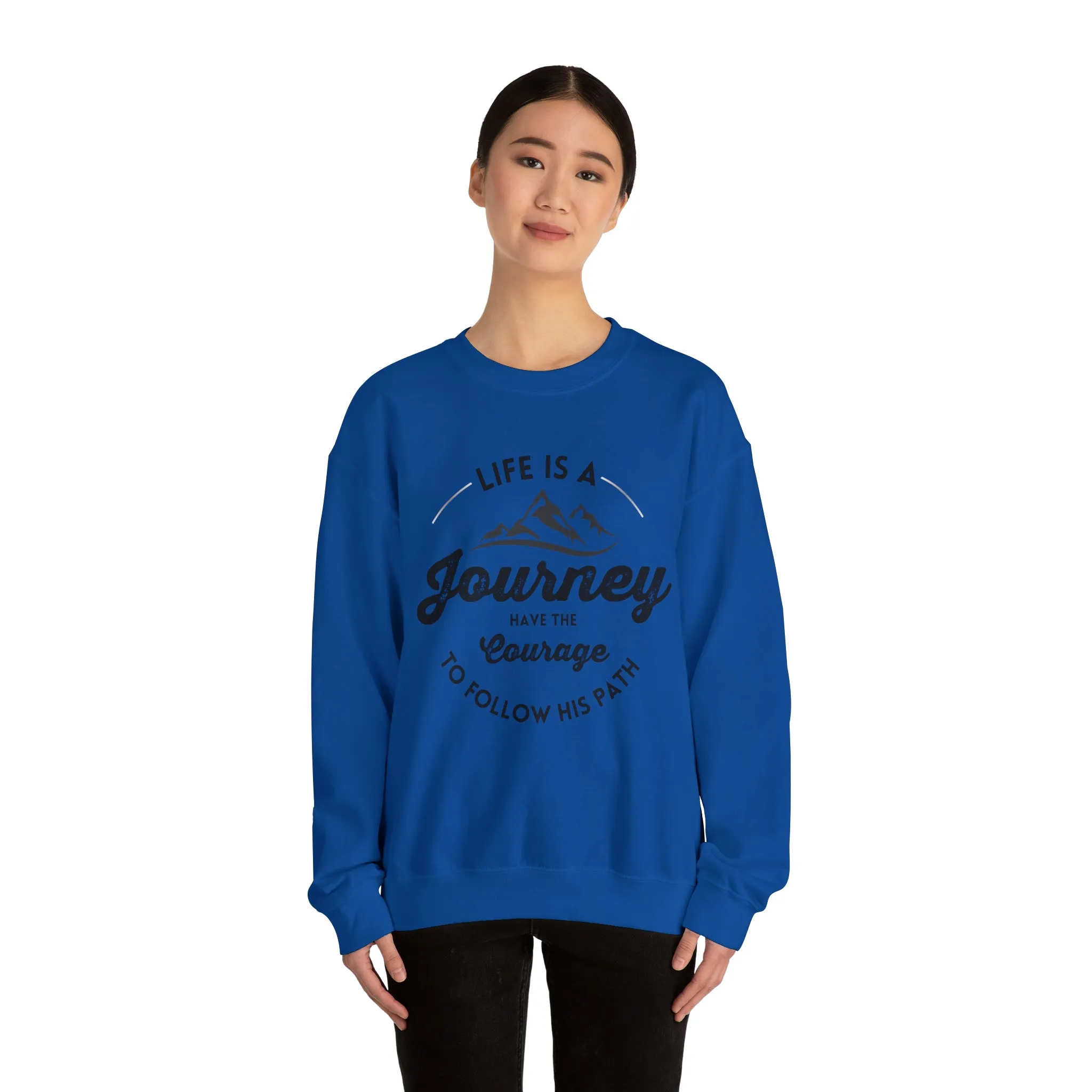 "Journey" Unisex Heavy Blend™ Crewneck Sweatshirt