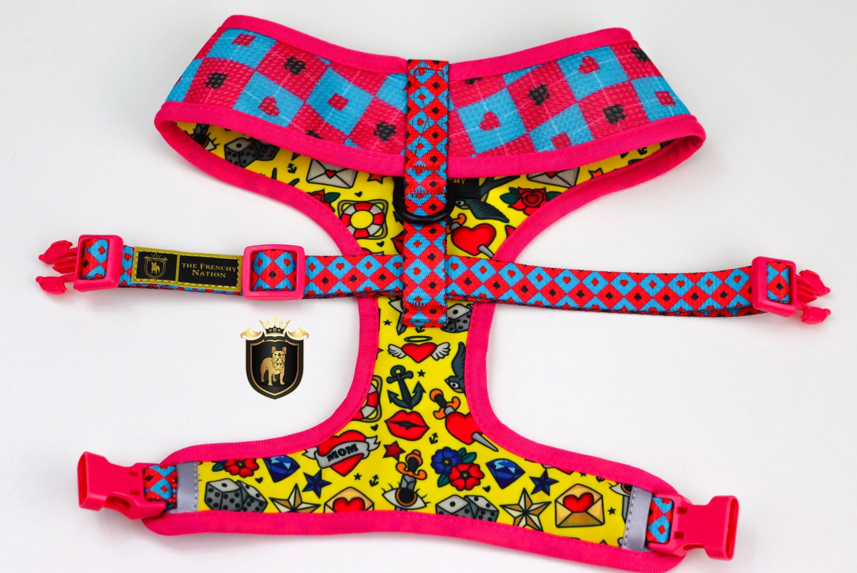 "Queen Of Hearts" Reversible Harness