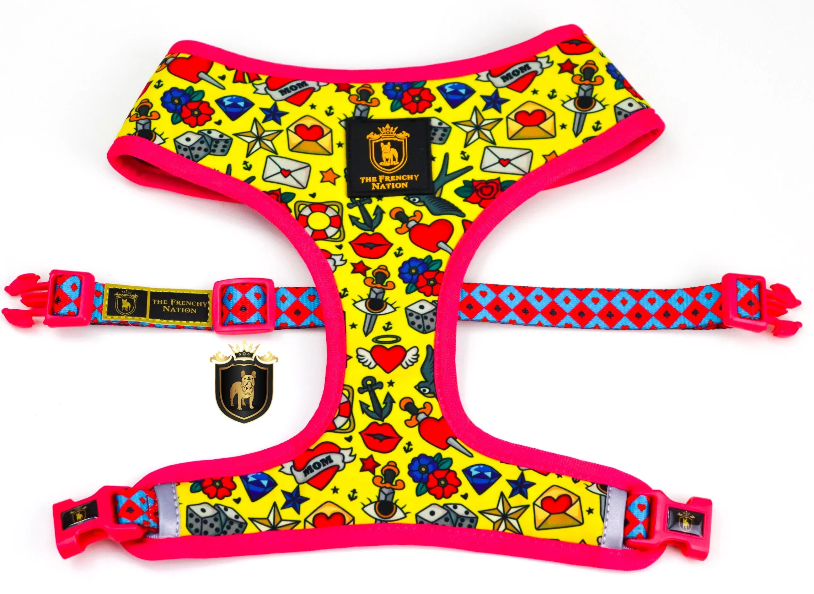 "Queen Of Hearts" Reversible Harness