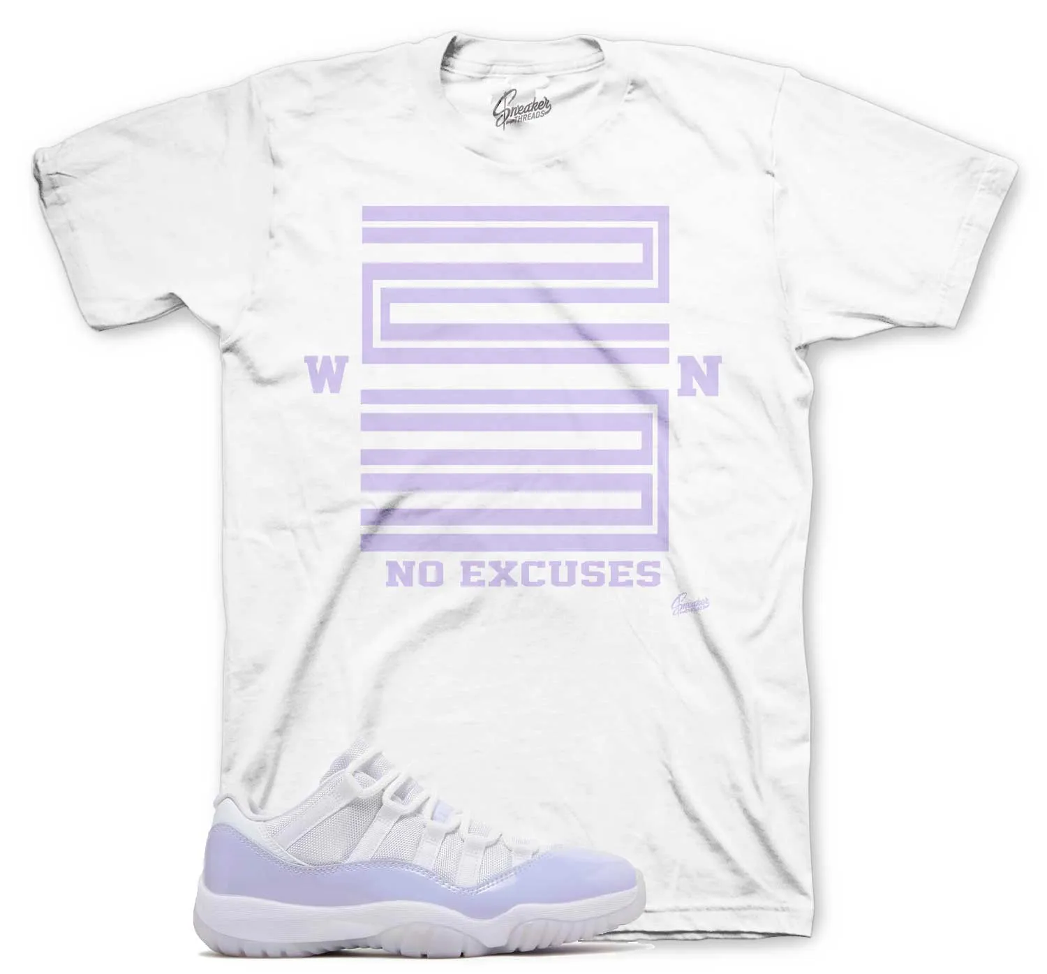 Retro 11 Pure Violet Shirt - Win 23 -White