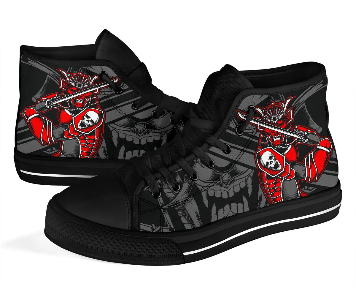 Samurai Skull High Tops