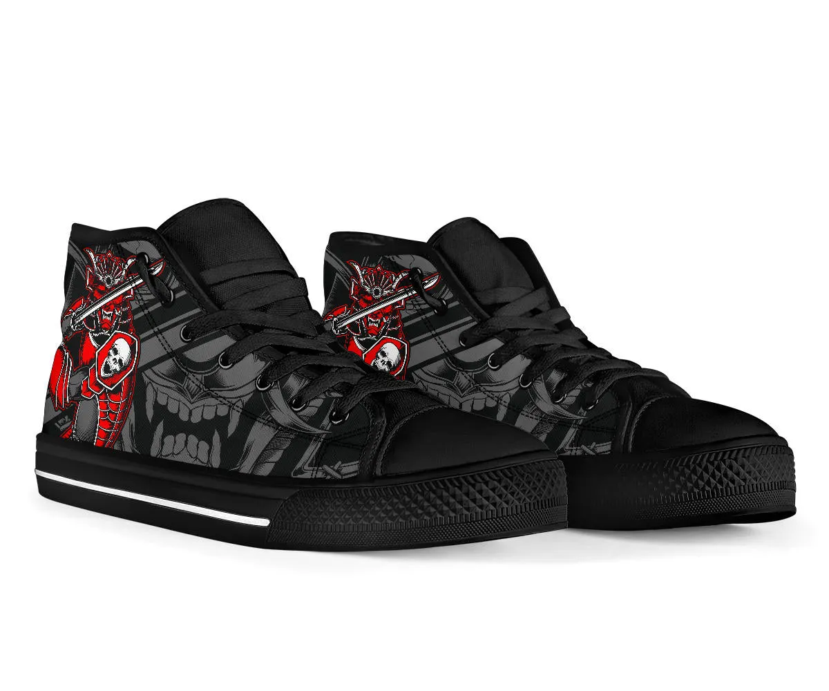 Samurai Skull High Tops