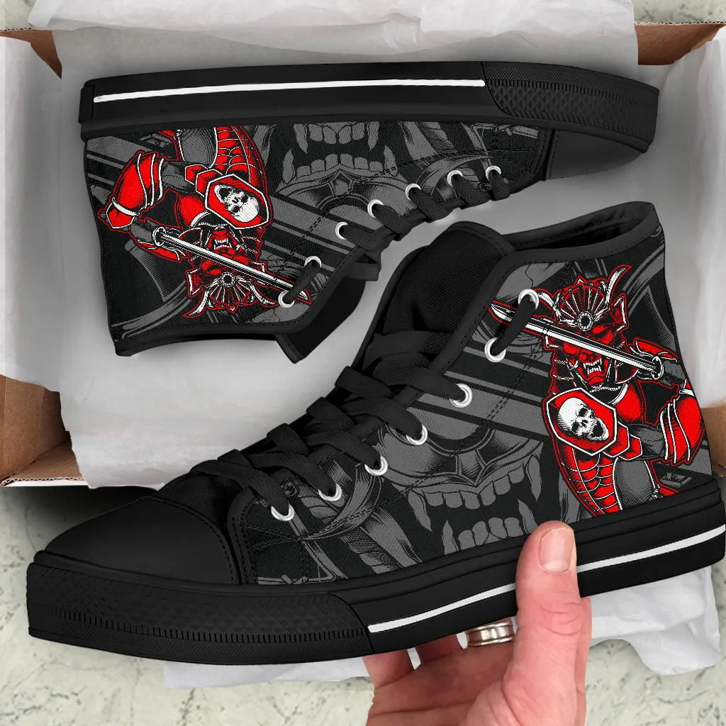 Samurai Skull High Tops