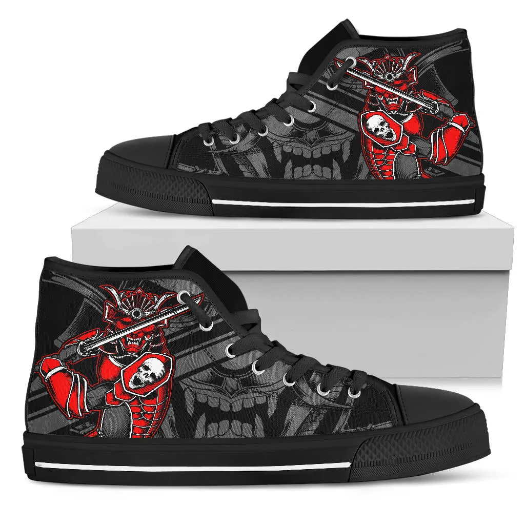 Samurai Skull High Tops