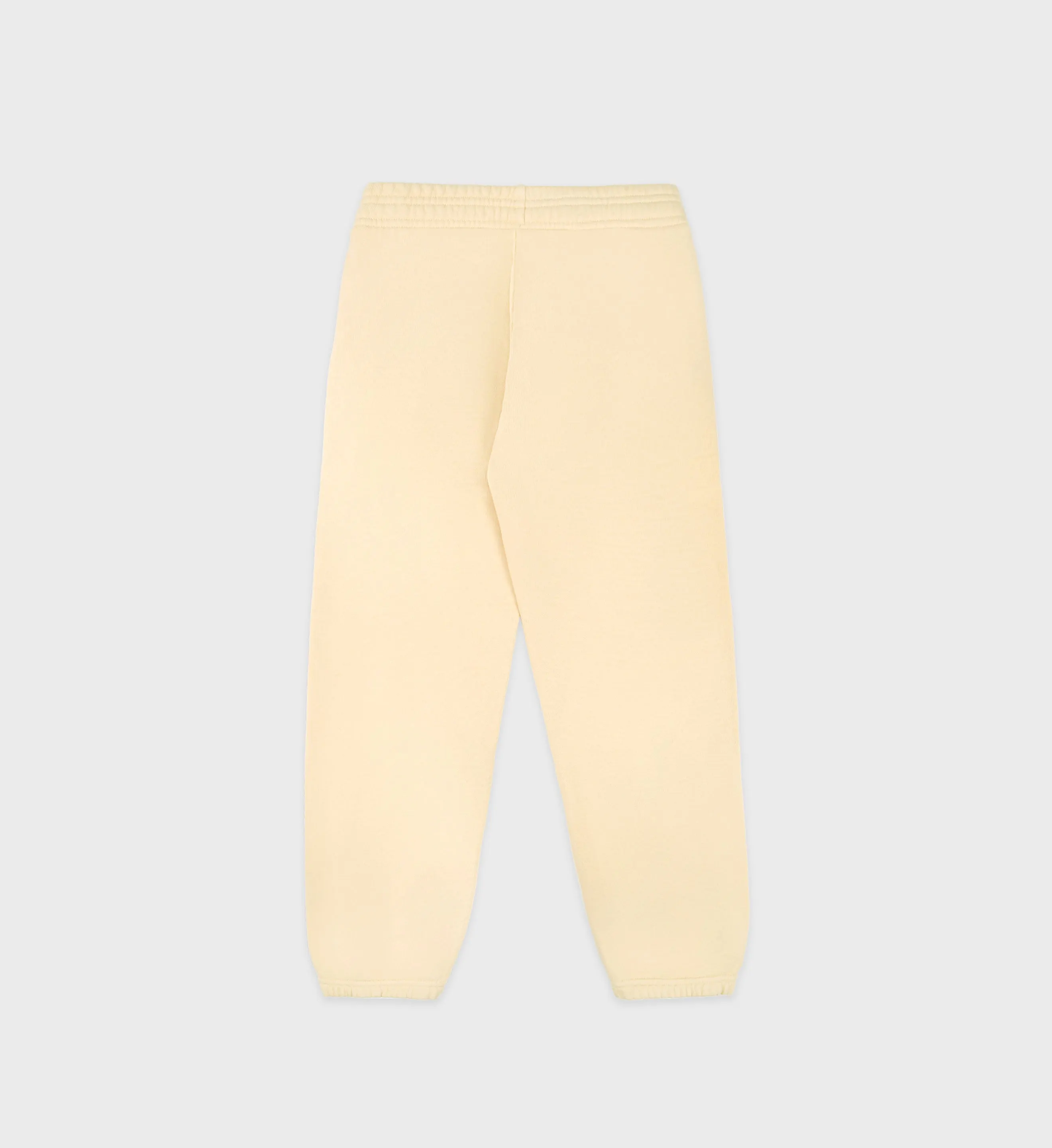 Serif Logo Kids Sweatpant - Almond/China Blue