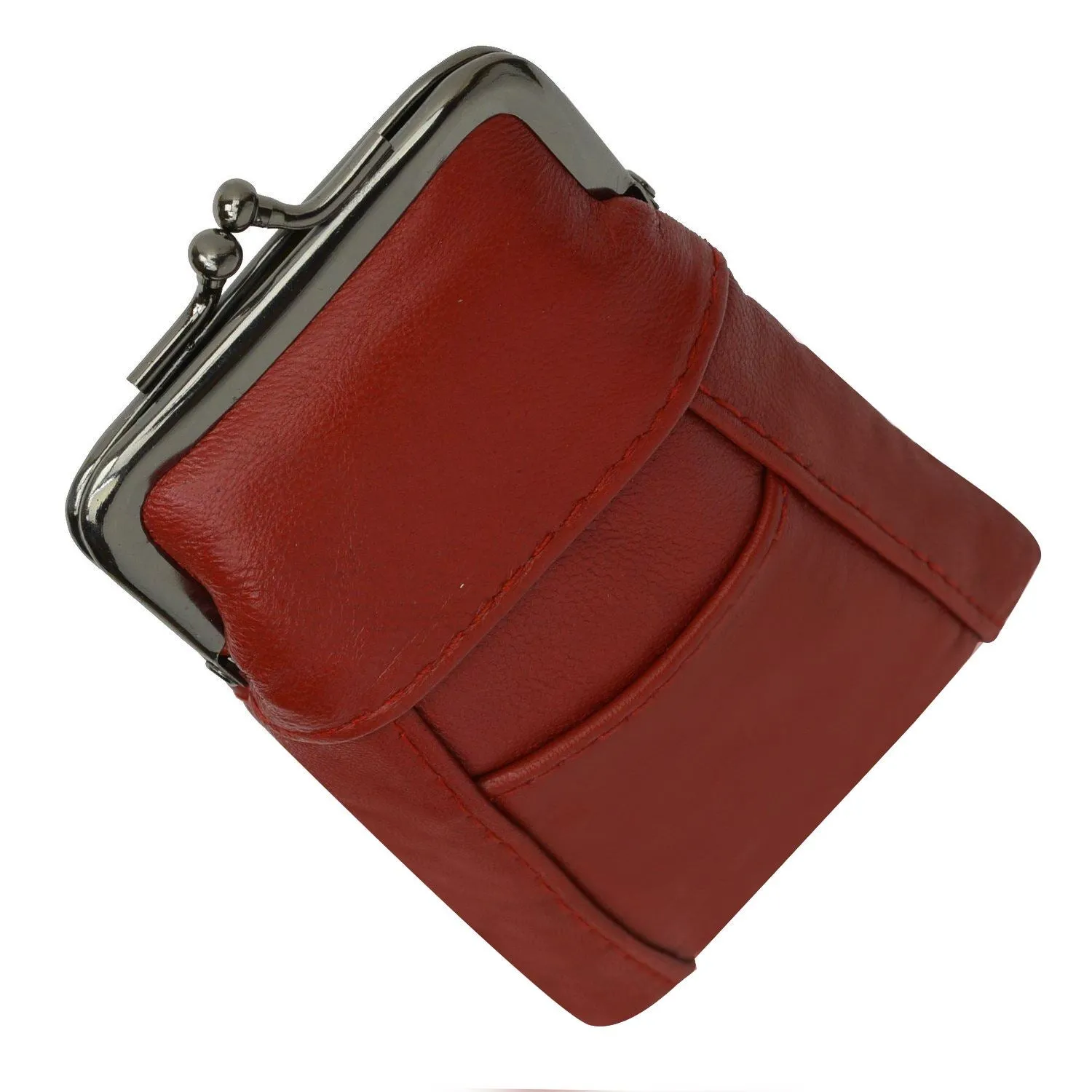 Set of TWO Adorable Leather Wallet Case