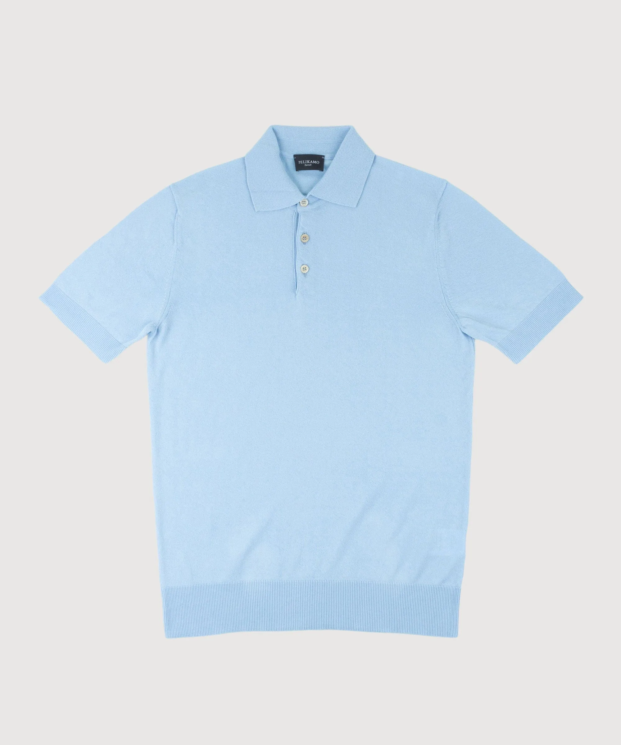 Short Sleeve Polo Sweater