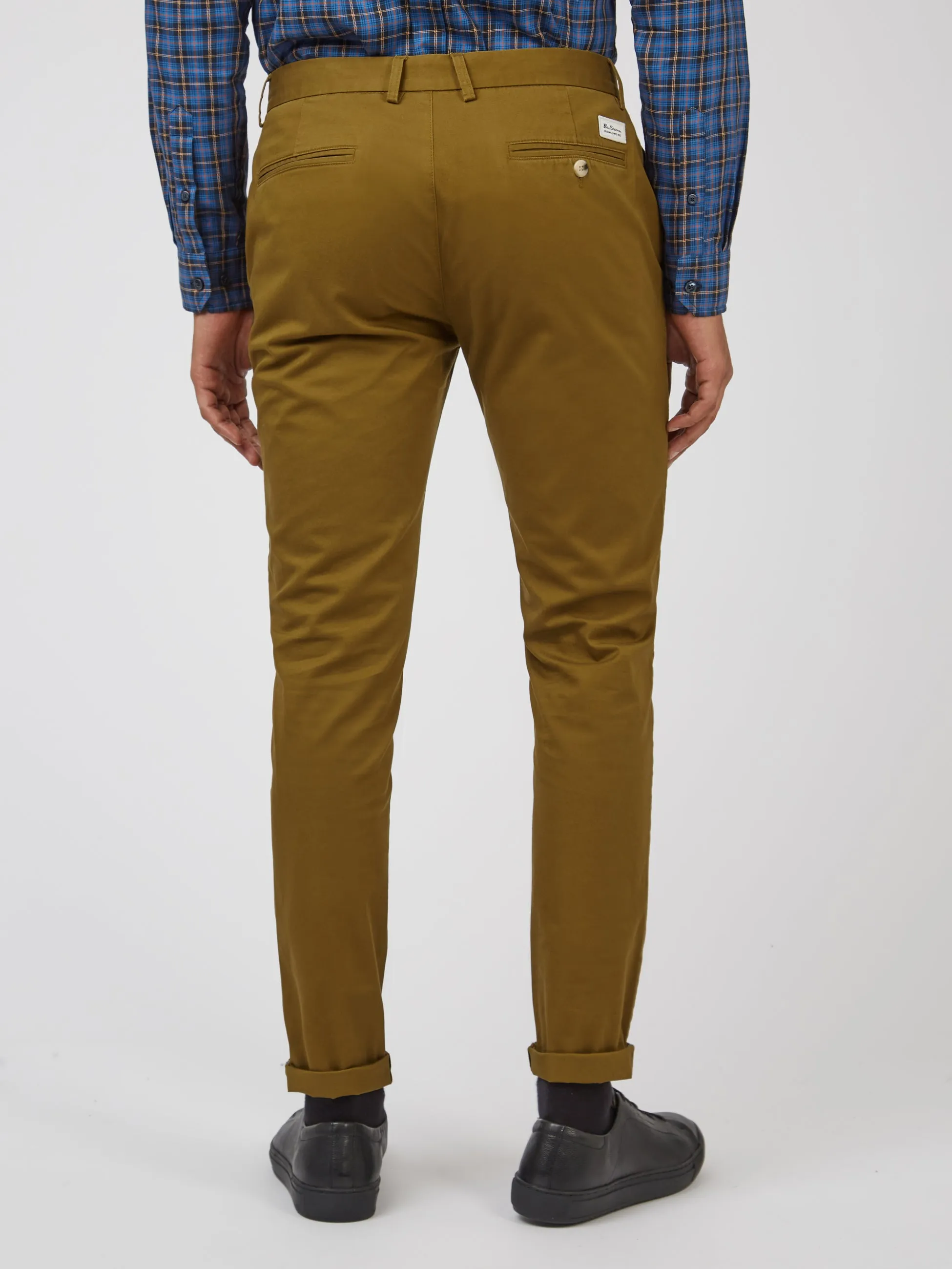 Signature Skinny Stretch Chino Pant - Bronze