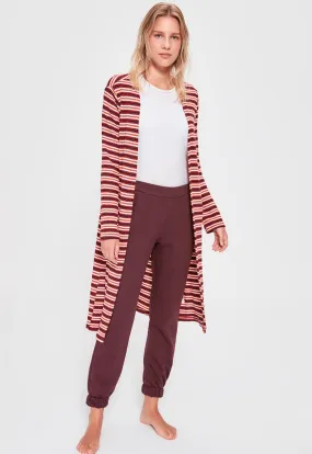 Striped Shrug Cardigan