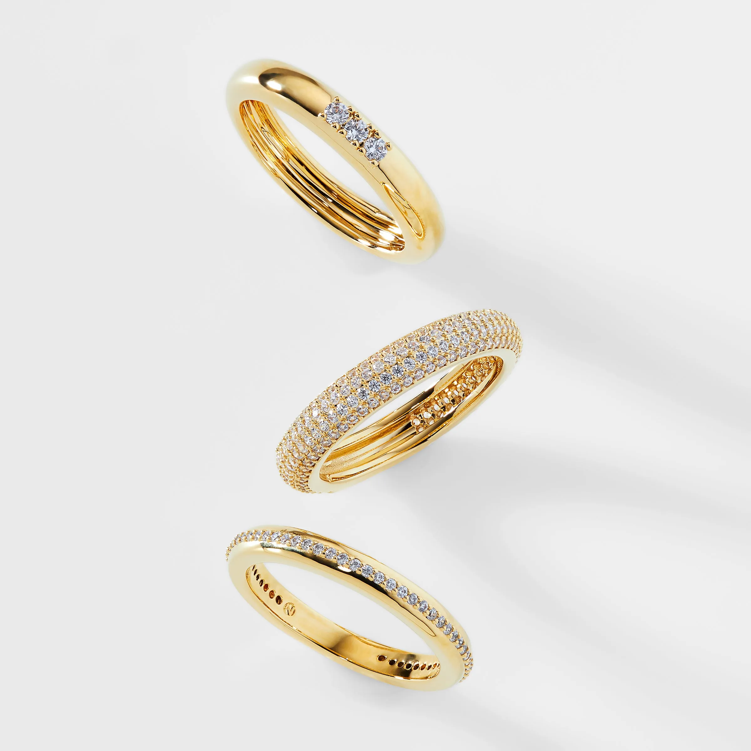 SUPERSTACK BAND RING SET