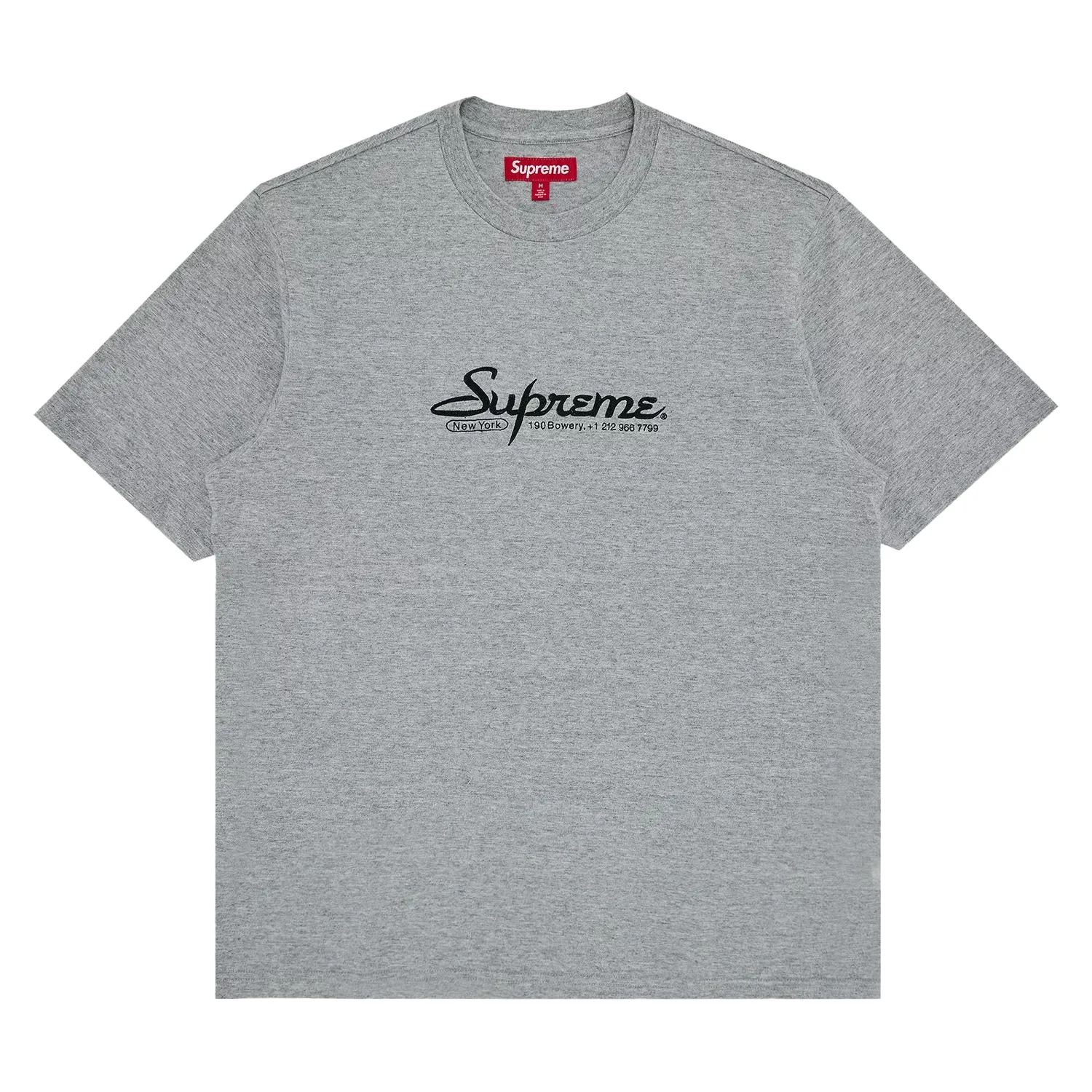 Supreme Contact S/S Top Heather Grey