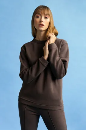 sweatshirt dark chocolate