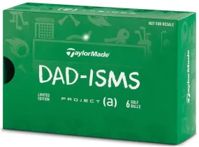 Taylormade DAD-ISMS Project (a) Golf Balls - 6 Pack