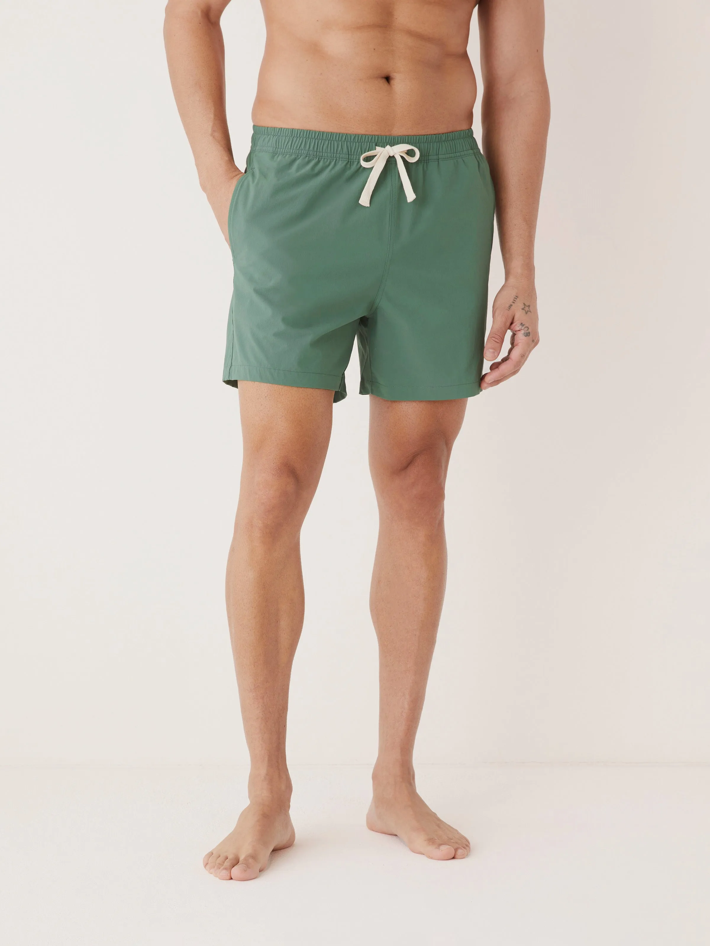 The 5in Swim Short in Cilantro