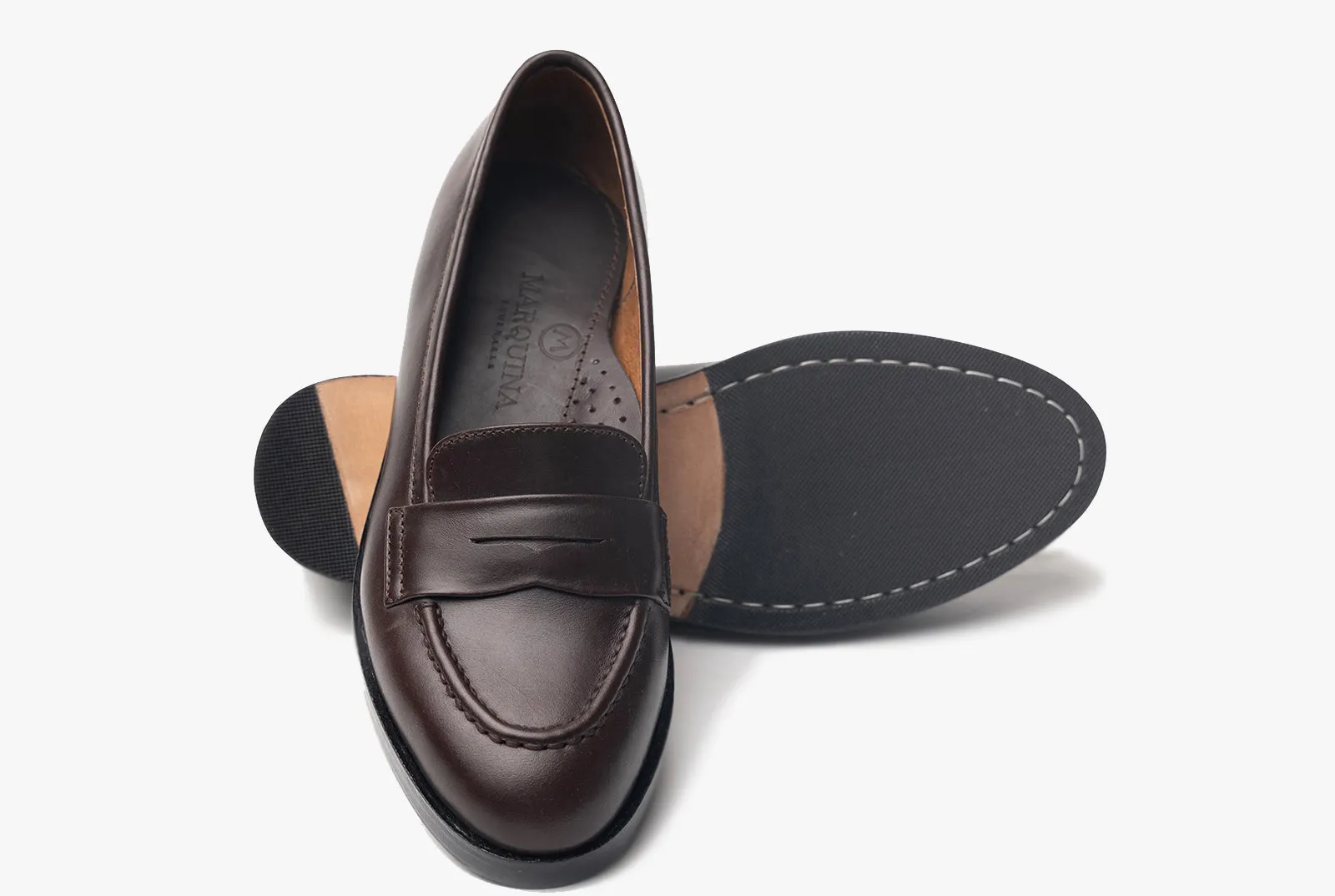 The Bonnie Penny Loafers - Oxblood Burgundy