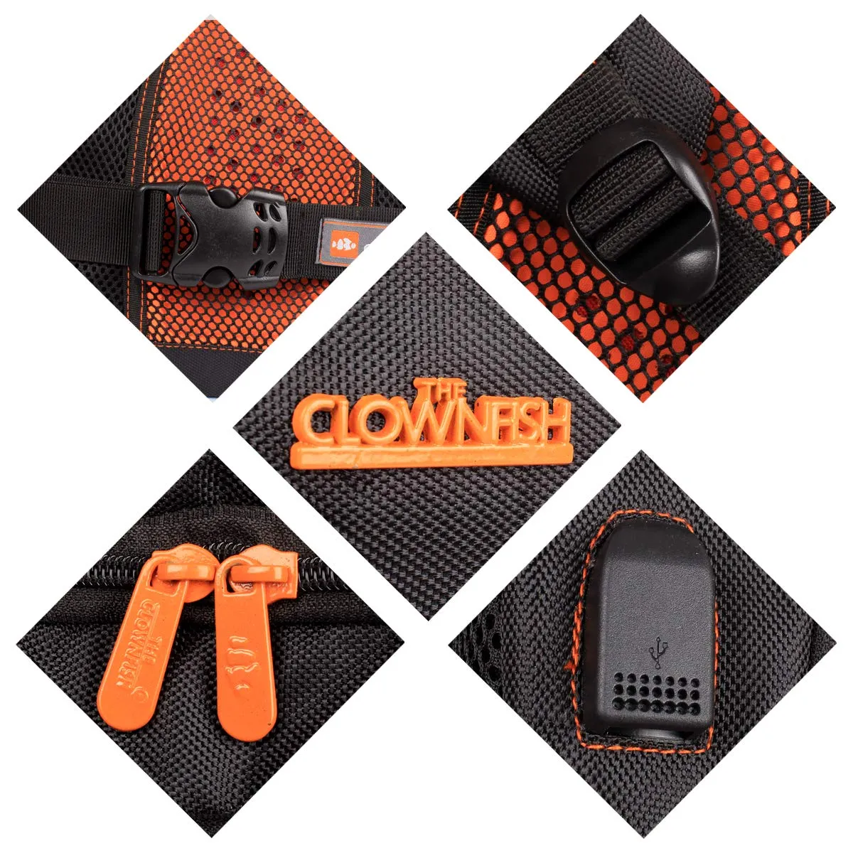 THE CLOWNFISH 26 Ltrs Black Laptop Backpack (TCFBPPO-TH156CBL1)