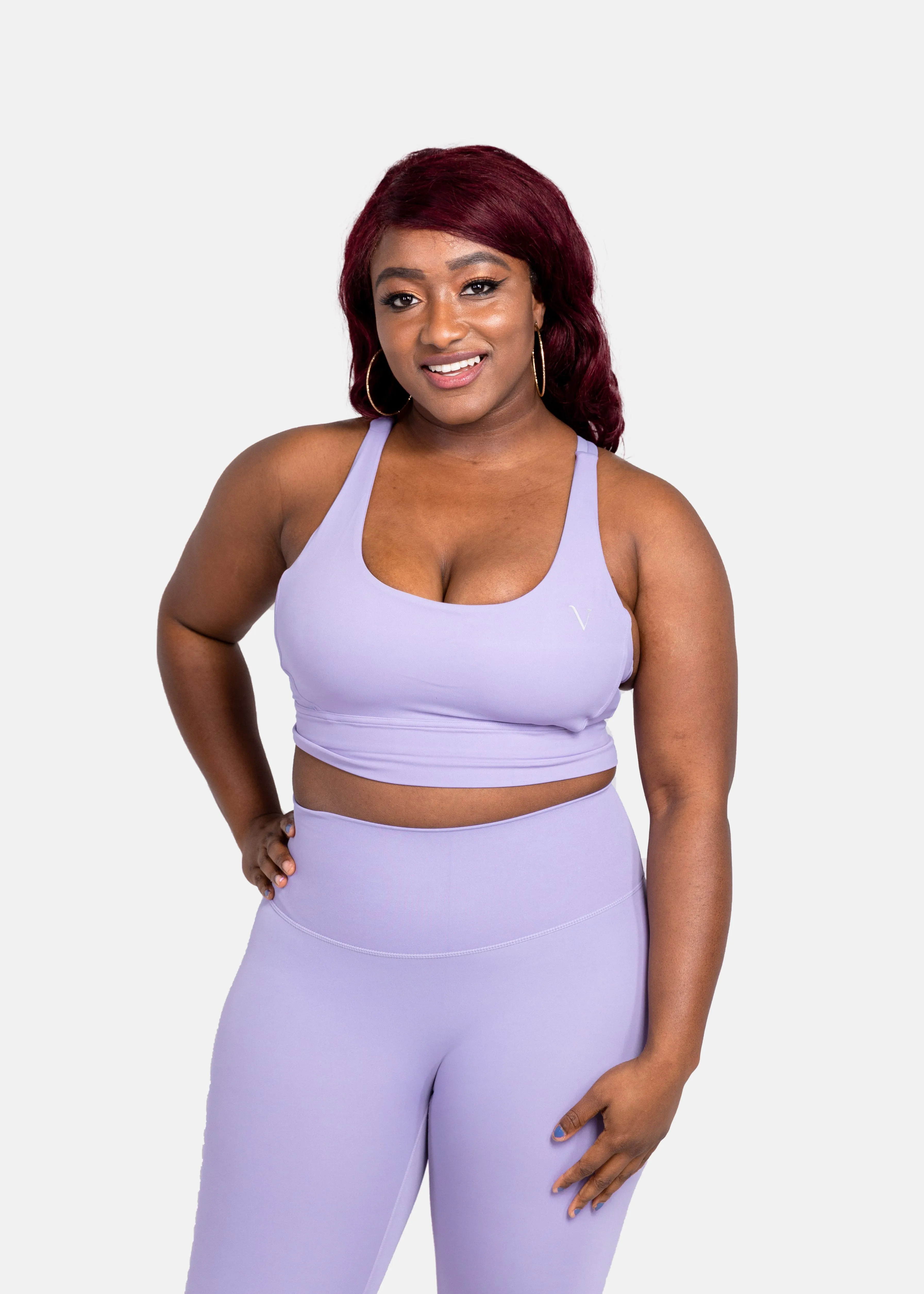 Ultra Lite Sports Bra Pastel Purple