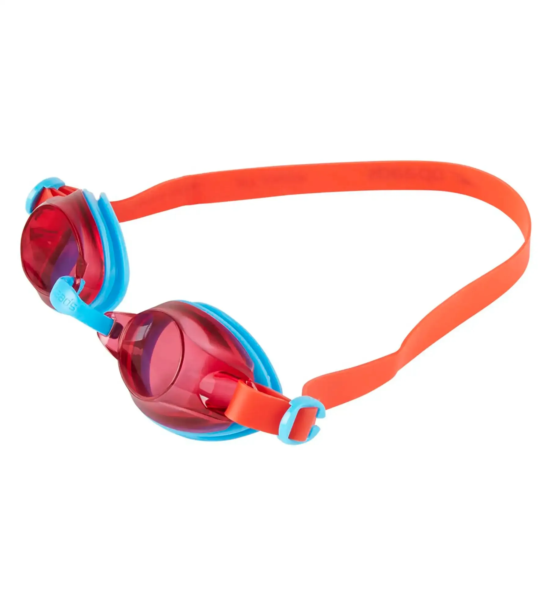 Unisex Junior Jet Tint-Lens Goggles - Turquoise & Lava Red