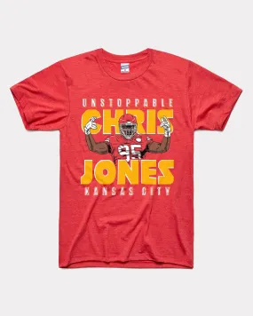 Unstoppable Chris Jones Red T-Shirt