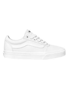 VANS WOMEN'S WARD WHITE SHOES