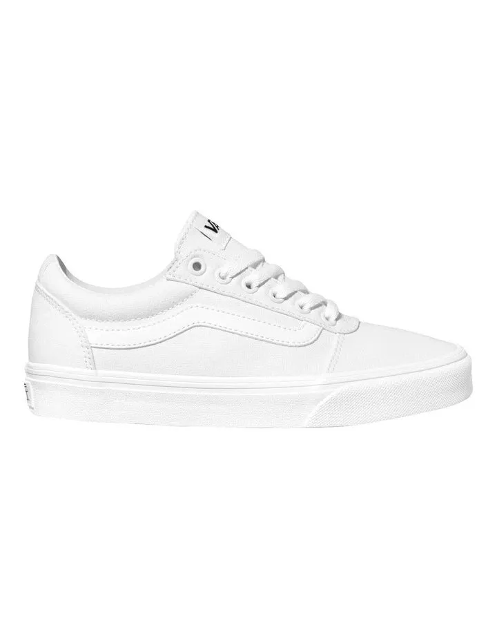 VANS WOMEN'S WARD WHITE SHOES