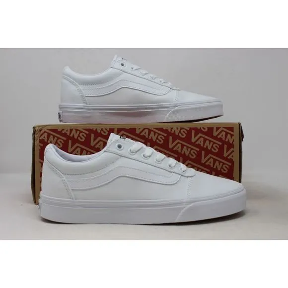 VANS WOMEN'S WARD WHITE SHOES