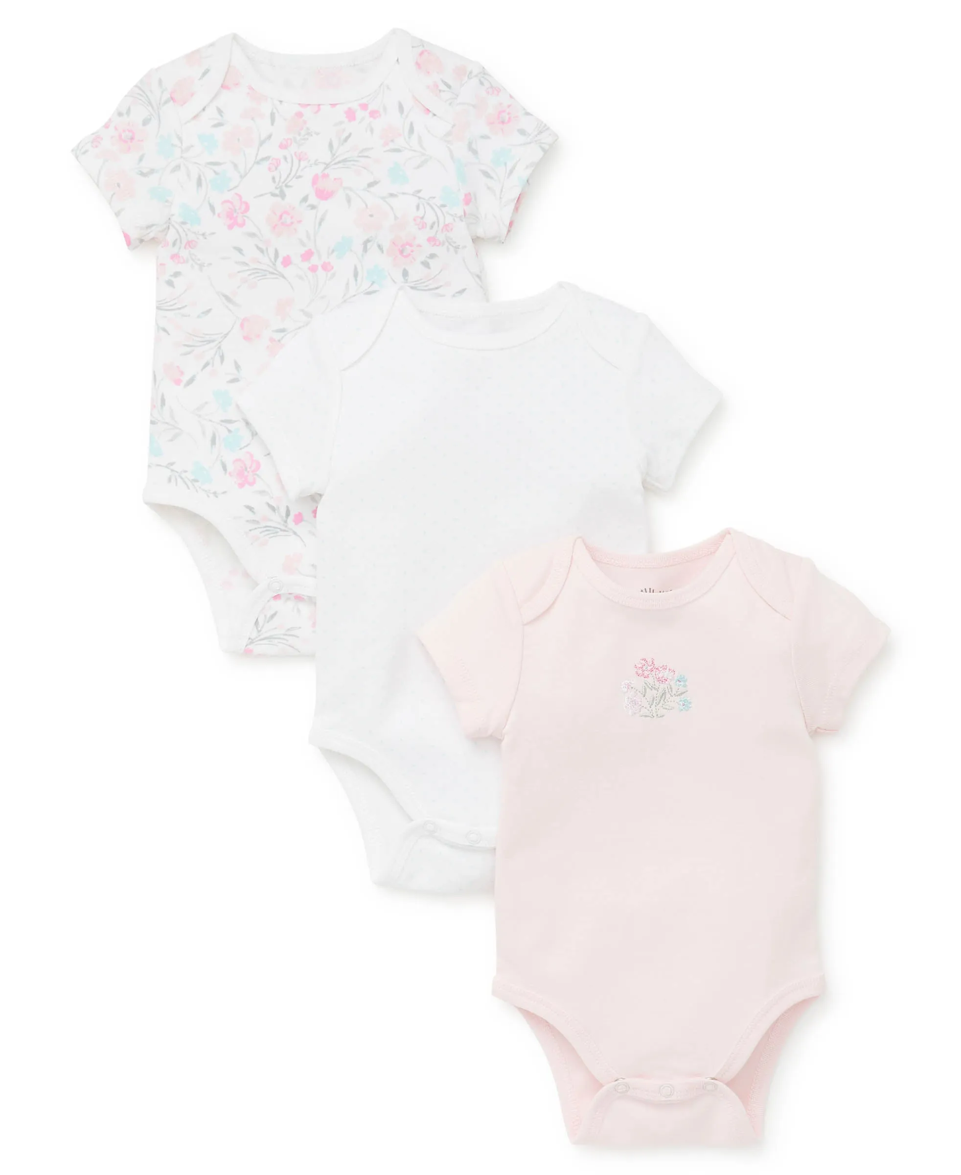 Watercolor 3-Pack Bodysuits